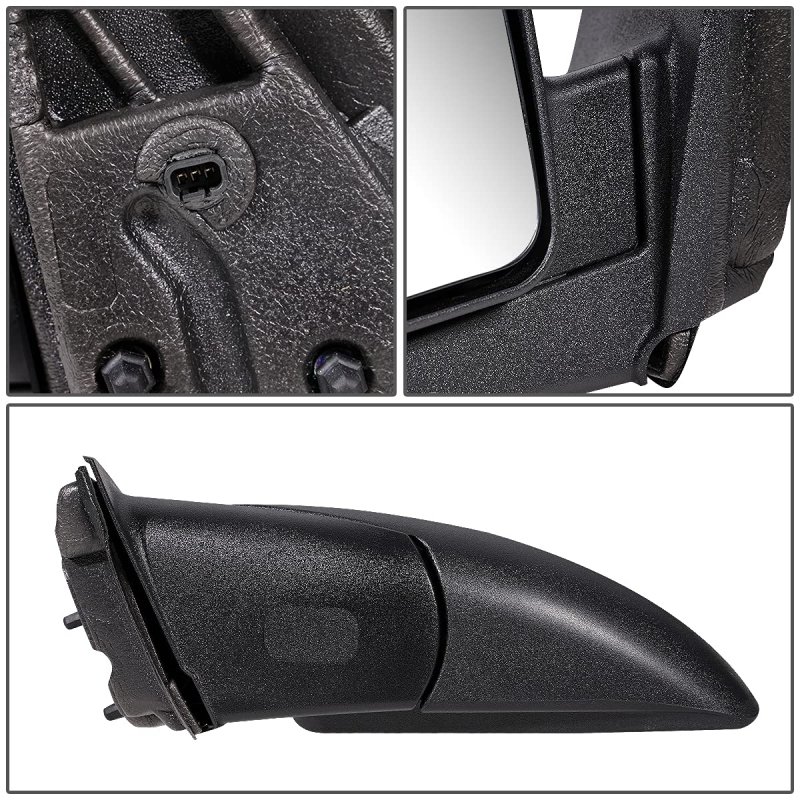 Dna Motoring Oem-mr-gm1320268 Driver Side Powered Adjustment Rear View Mirror Foldable Non-heated For 2002-2007 Saturn Vue