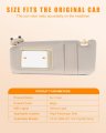 Ocpty Right Passenger Side Beige Windshield Sun Visor Mirror Replacement Fit For 2006-2011 Toyota Camry Sedan 4-door
