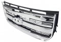 Bapmic Fl348200pbsmas Front Chrome Grille 3-bar W O Camera Hole Golden For Ford F-150 2015-2017