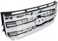Bapmic Fl348200pbsmas Front Chrome Grille 3-bar W O Camera Hole Golden For Ford F-150 2015-2017