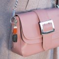 Car Key Chain Zinc Alloy Leatherchain Anti-lost D-ring Key Fob 360 Degree Rotatable Decorative With Screwdriver For Men And 
