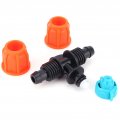 Fydun 30pcsbag 3-way Misting Nozzle Irrigation Sprinkler Garden Wate Sp Head For 9 12 Hose