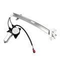 Ocpty Power Window Regulator With Motor Assembly Replacement Rear Right Passenger Side Fit For 1990-1993 Honda Accord 