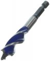 Irwin Speedbor Tri Flute Wood Drill Bit 1 2 X 4  