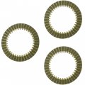 Caltric 3x Clutch Friction Plates Kit Compatible With Honda Rancher 420 Trx420fa2 Fa5 Fa6 2020 2021 2022 2023