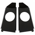 Hecasa Speaker Brackets Compatible With 1967-1972 Chevrolet Chevy C10 Pickup 6x9 Speakers Cab Corner Behind Seat Squarebody