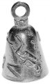 Guardian Bell Divers Do It Deeper Motorcycle Biker Luck Riding Or Key Ring 