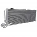 Ocpty Aluminum A C Condenser Replacement Fit For 1997-2000 Jeep Cherokee 2 5l 1997-2001 4 0l
