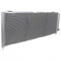 Ocpty Aluminum A C Condenser Replacement Fit For 1997-2000 Jeep Cherokee 2 5l 1997-2001 4 0l