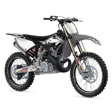 2008-2014 Fits Ufo Restyle Yz 125 13 Fly Blue Senge Graphics Complete Kit For Yamaha