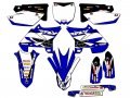 2008-2014 Fits Ufo Restyle Yz 125 13 Fly Blue Senge Graphics Complete Kit For Yamaha
