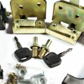 Universal Locking Door Handle Set Tractor And Heavy Equipment Loader Lock Suitable For Electric Tricycle 