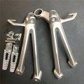 Hongk- Rear Passenge Foot Pegs Bracket Compatible With Suzuki Gsx-r Gsxr600 750 2008 2009 2010 B01c0su6bc