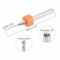 Uxcell Micro Pcb Drill Bit Set 1 8 Shank 0 6mm Solid Tungsten Carbide Cnc Engraving Print Circuit Board Bits Rotary Tool 10pcs