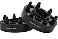2 Pc Black Hub Centric 1 5 Wheel Adapters Spacers M14x2 0 For Ford F-150 2003-2014 Raptors Expeditions More 