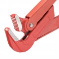 Uxcell 90-degree Flat Jaw Swedish Pattern Pipe Wrench 1 5-inch