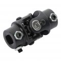Ocpty Black Single Steering Universal Joints 13 16 -36 Spline X 3 4 Dd U-joint Shaft