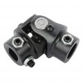 Ocpty Black Single Steering Universal Joints 13 16 -36 Spline X 3 4 Dd U-joint Shaft
