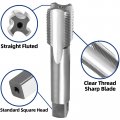 Burkit 1-1 4 -12 Unf Thread Tap Left Hand Hss X 12 Straight Fluted Machine