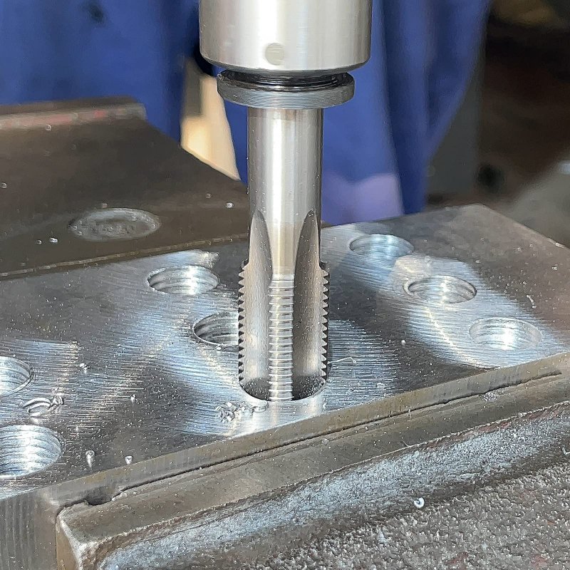 Burkit 1-1 4 -12 Unf Thread Tap Left Hand Hss X 12 Straight Fluted Machine