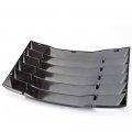 Chevy Camaro 2016 2017 2018 2019 Rear Window Louvers Replacement Windshield Sun Shade Cover Lambo Style Matte Black