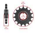 Caltric Drive Chain And Sprockets Kit Compatible With Honda Cbr600f Hurricane 600 1987 1988 1989 1990