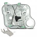 A-premium Electric Power Window Regulator With Motor Compatible Hyundai Santa Fe 2007 2008 2009 Sport Utility Front Right