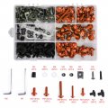 Topteng 198pcs Sportbike Windscreen Fairing Bolts Kit Fastener Clips Screws Fits For Honda Kawasaki Ducati Check The