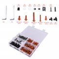 Topteng 198pcs Sportbike Windscreen Fairing Bolts Kit Fastener Clips Screws Fits For Honda Kawasaki Ducati Check The