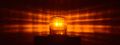 S8lsm Amber Steady On Solar Led Safety Beacon Light Ip67 Waterproof 360 Degrees Marina Dock Barge Boat With Magnetic Mount 2nm 