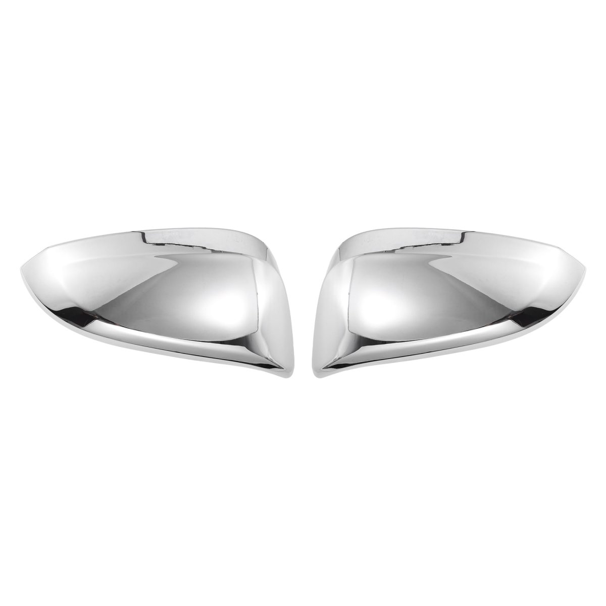 Pair Car Rear View Driver Passenger Side Mirror Cover Cap Overlay Chrome Plated For Toyota Hilux 2015-2022 Guard Exterior