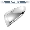 Pair Car Rear View Driver Passenger Side Mirror Cover Cap Overlay Chrome Plated For Toyota Hilux 2015-2022 Guard Exterior