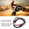 Engine Start Harness Secure Universal Fit Wiring Loom Pvc Electrical Connections For Motorcycles Atvs Quads Custom Builds And