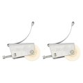 Heavy Duty Sliding Door Window Roller Pulley Stainless Steel Including Upper Wheel Copper Core Durable And Sturdy Concave