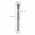 Uxcell Cemented Carbide Twist Drill Bits 10 5mm Metal Cutter For Stainless Steel Copper Aluminum Zinc Alloy Iron 2 Pcs