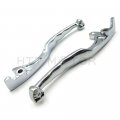 Httmt Mt241-010- Chrome Brake Clutch Skull Hand Levers For Kawasaki Vulcan 1500 1600 2003-2008 