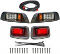 Kemimoto Golf Cart Light Kit Compatible With Txt Street Legal Headlights Ezgo Led 1996-2013 Gas And Electric Installation