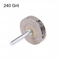 Uxcell Flap Wheel 40mm X 10mm 240 Grit Abrasive Grinding Head With 1 4 Arbor 5 Pcs