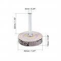 Uxcell Flap Wheel 40mm X 10mm 240 Grit Abrasive Grinding Head With 1 4 Arbor 5 Pcs