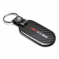 Ipick Image For Chevrolet Corvette C7 Z06 Real Black Carbon Fiber Tag Style Key Chain Keychain Official Licensed
