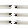 Radiant F32t8 Triten 35 3500k Color Temperature Fluorescent Tube Light Bulbs 6 Pack 