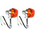 12v Turn Signal Light Replacement For Honda Ct70 Ct90 Xl100 Cb350 Cm400 Cb450 Cb750 2 Piece Set Amber Orange Indicator Lights 