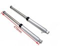 Front Fork Assembly Suspension For Yamaha Pw50 Peewee50 Py50 G50t Silver Metal Forks Sh-f0003-1 470mm Length