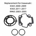 Waltyotur Top End Gasket Kit Engine Replacement For Kawasaki Kx65 Rm65