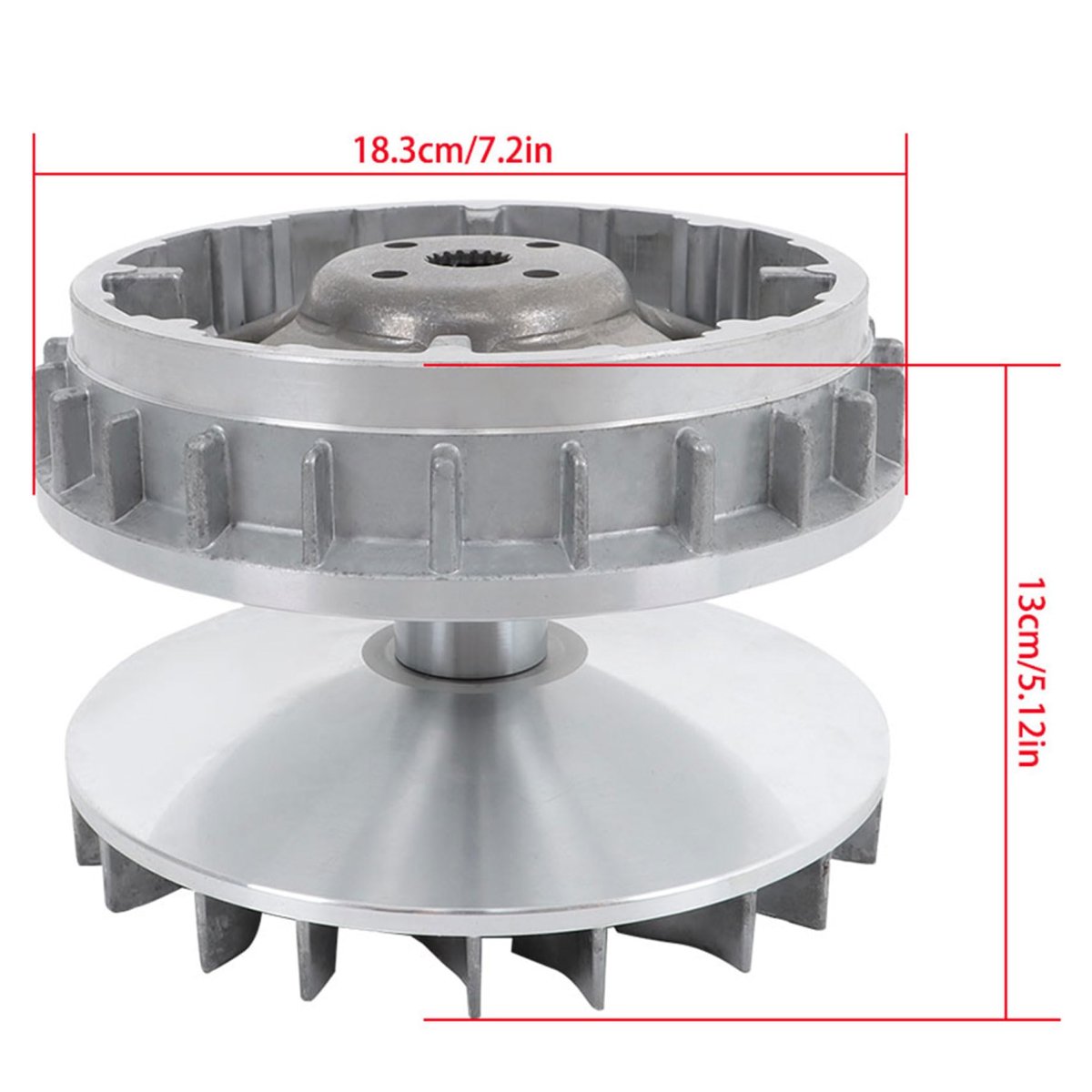 Primary Cvt Clutch 21300-004-0000 503-01124 324700007 Replacement For Hisun 550 750 Utv Atv Massimo Hs 700
