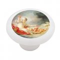Gotham Decor Venus And Cupid By Fragonard Ceramic Drawer Knob 