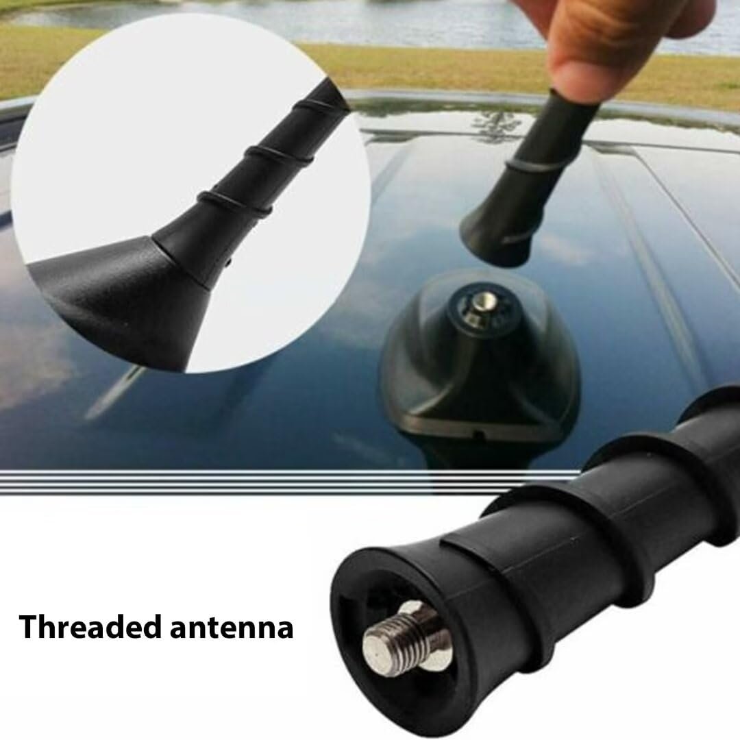 7 Inch Radio Signal Antenna Mast Fits For Fiat 500 Abarth Hatchback 2-door 1 4l 1368cc 83cu In L4 Gas Sohc Turbocharged