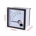 Uxcell Ac 0-500v Analog Panel Voltage Gauge Volt Meter 72 1 5 Error Margin
