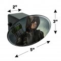 Arrow Tv Series Character Art Oval Tow Trailer Hitch Cover Plug Insert