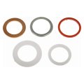Oil Drain Plug Gasket Set Plastic Copper Steel 0 71 To 86 Inside Diameter 99 25 In Outside 1 2 Mm Thickness 5 Pack 